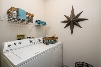 Washer/dryer in apartment